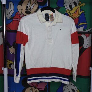 Boys Tommy HIlfiger Adaptive Long Sleeve Polo